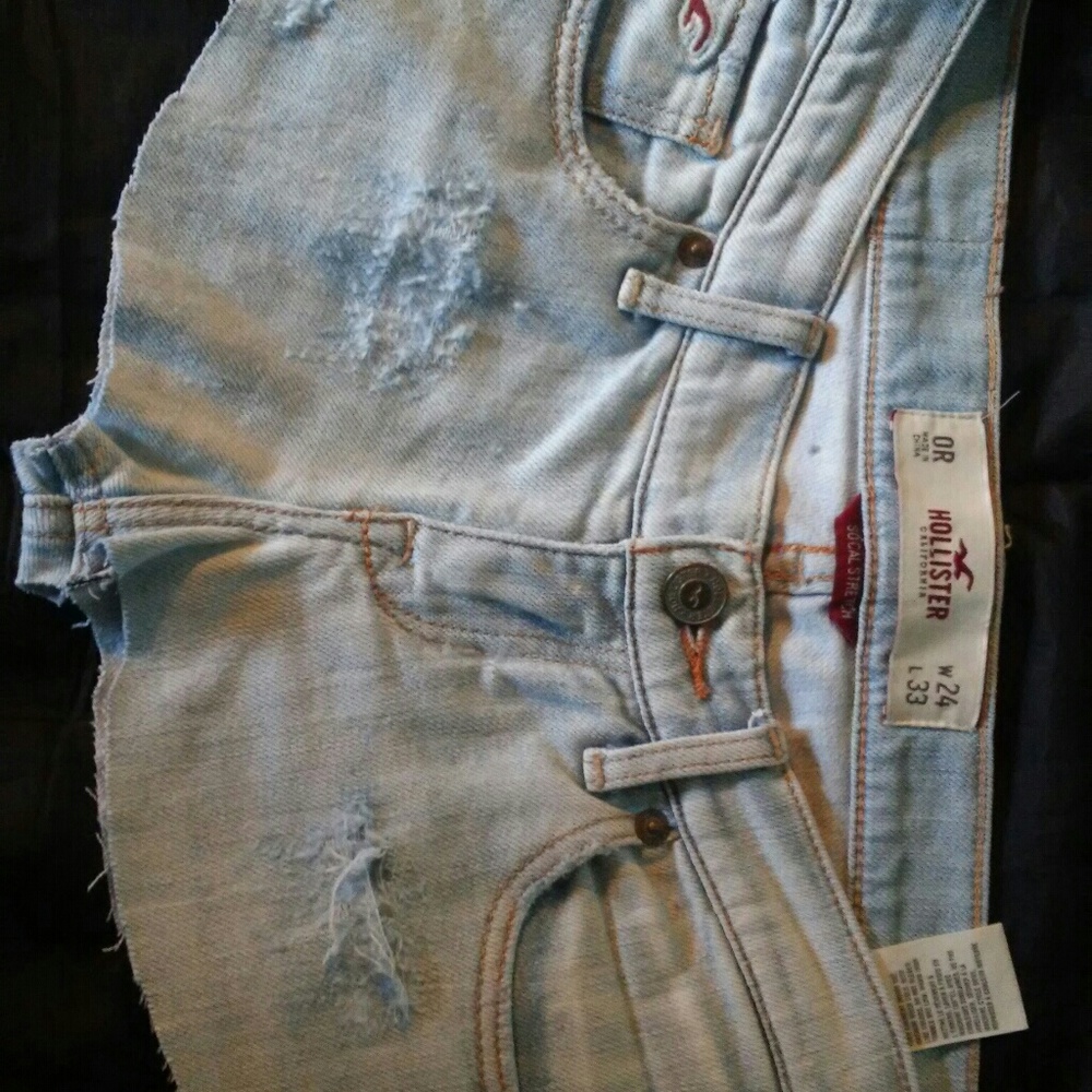 Hollister distressed jeans